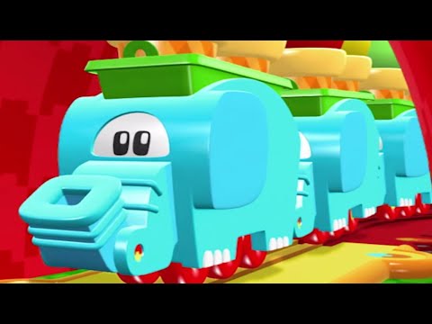 🐸🤖 Animal Mechanicals 🐸🤖 The Elephant Train Compilation 🐸 Full Episode HD | Videos For Kids
