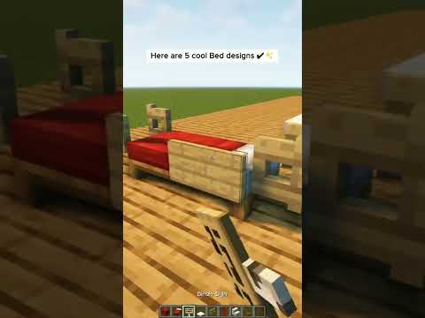Minecraft: How to build better Beds | #shorts