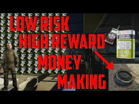 Cache LOCATIONS,MAKE MONEY FAST ON INTERCHANGE-Low Risk Interchange Money Runs-Escape From Tarkov