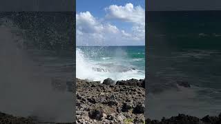 Cruise Excursion Shorts - Blow Holes of Lovers Wall at the East End of Grand Cayman on Island Tour