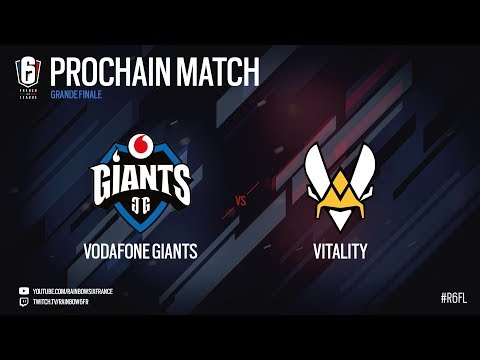 6 French League : GRANDE FINALE Vodafone Giants vs Vitality ! #R6FL