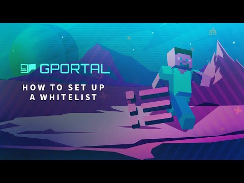 GPORTAL Minecraft Server – How to set up a whitelist