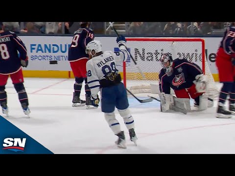 Maple Leafs' William Nylander Fires In OT Winner With Slick Wrister vs. Blue Jackets
