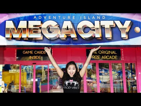 Let's explore the MEGACITY Arcade at Adventure Island in Southend, England!