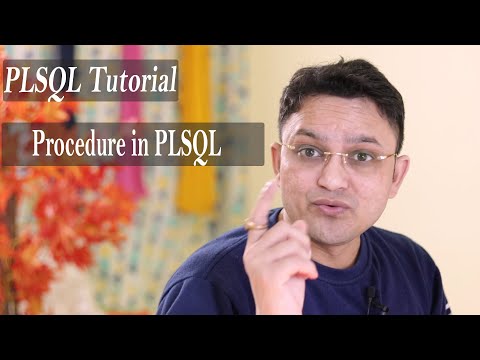 Plsql Tutorial11 How To Write Pl Sql Procedure Create Drop Modify