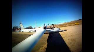 preview picture of video 'Glider (Schweizer SGS 2-32) Spin Training'