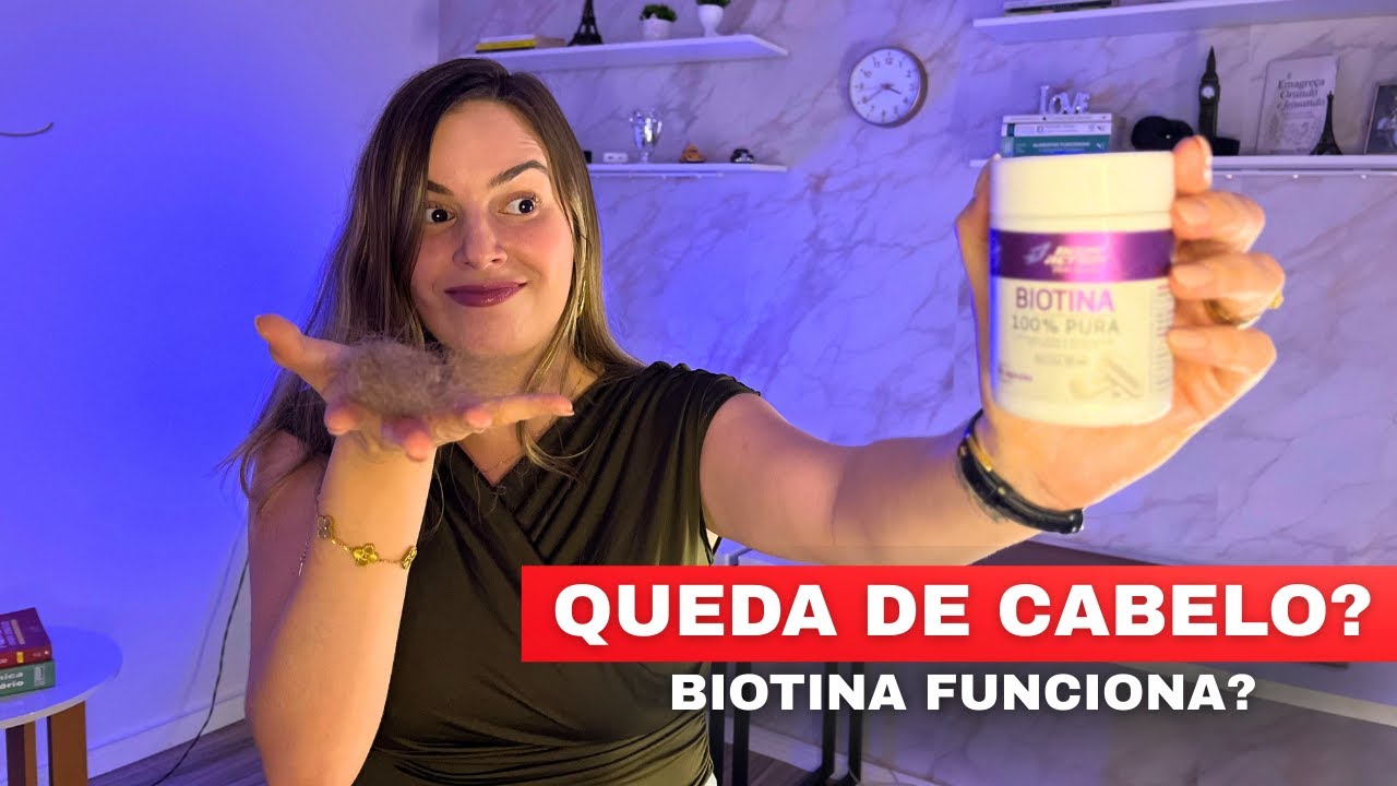 Miniatura da avaliação em vídeo de Biotina Growth Supplements 200 Comprimidos