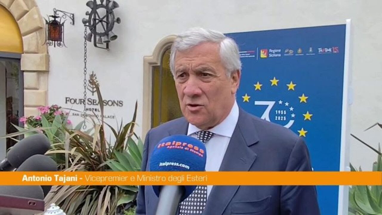 Tajani "Per Italia riunificazione Ue è priorità, accelerare i tempi"