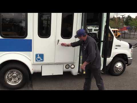 2014 Ford Startrans 4 + 2 ADA Shuttle Bus - S23933