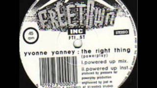 Yvonne Yanney - The Right Thing (Powered Up Mix) [1991]
