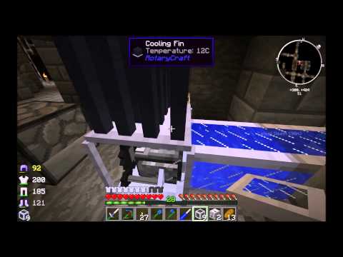 Let's Play Modded Minecraft Monster S01E03 - Unlimited Smelting with Rotarycraft and Upgraded Tools