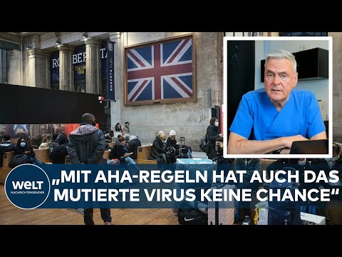 WELT INTERVIEW - Prof. Janssens: "Das mutierte Corona-Virus hat den gleichen Ansteckungsweg"