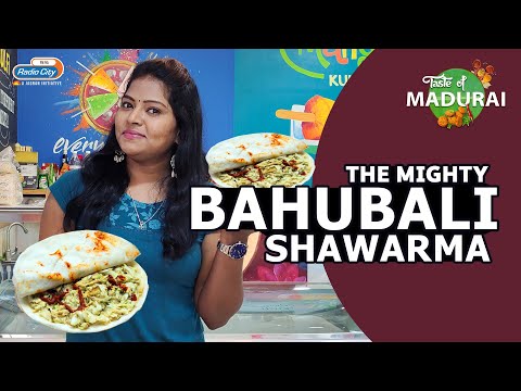 Mighty Bahubali Shawarma @ Shawarmass | Food Review | Taste Of Madurai