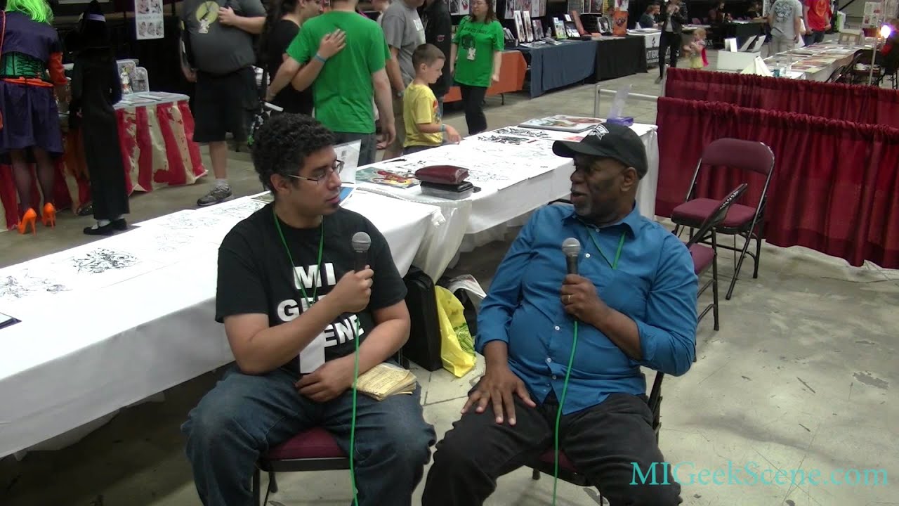 Arvell Jones at GRASP Comic Expo 2015 Part 1