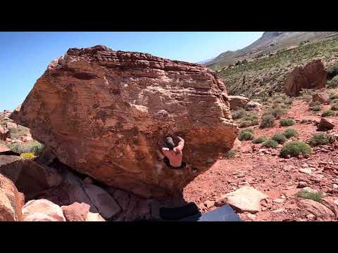 Spittin’ Venom V8/9 - Red Rock Bouldering