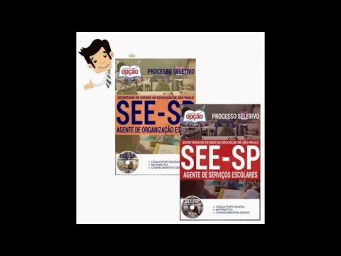 Apostilas do Concurso SEE-SP 2016 - Cargos de Agente