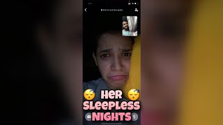 Her Sleepless Nights 😴 | Night Masti | Cute Video Call | Shubnandu | Long Distance Love | Couplegoal