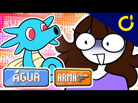EU JOGUEI POKEMON COM 50 NOVOS TIPOS | OverDub | Jaiden Animations (Fandub) PT/BR