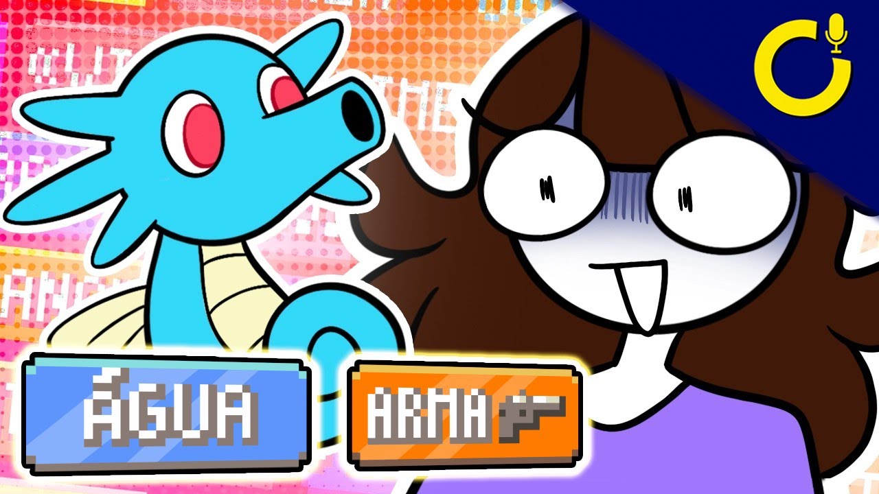 EU JOGUEI POKEMON COM 50 NOVOS TIPOS | OverDub | Jaiden Animations (Fandub) PT/BR