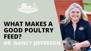 What Makes a Good Poultry Feed? | Dr. Nancy Jefferson of Kalmbach Feeds