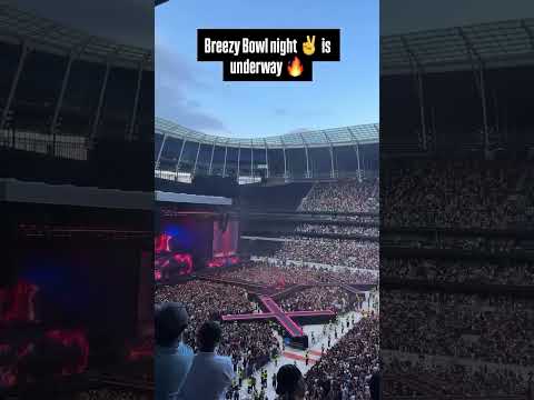 Chris Brown’s Breezy Bowl London night 2 is underway