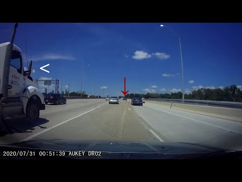 Dallas, TX sideswipe on i45