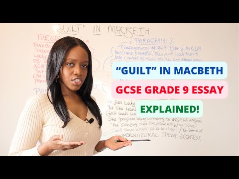 How To Write The PERFECT Macbeth GCSE Essay On The Theme Of “GUILT”! | 2026 GCSE English Exams