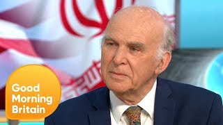 Vince Cable Is Wary of Iran and Israel Conflict | Good Morning Britain