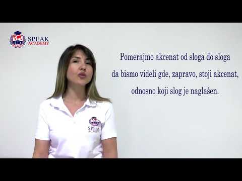 Learn Serbian - Serbian Lesson 2.1 - Accents -  Serbian language courses