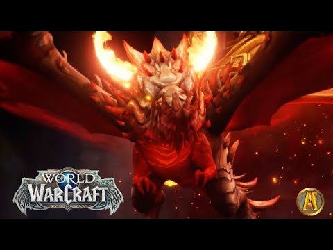 Raszageth Death Cinematic: Fyrakk Escapes Vault - All Cutscenes [WoW 10.1 Embers of Neltharion]