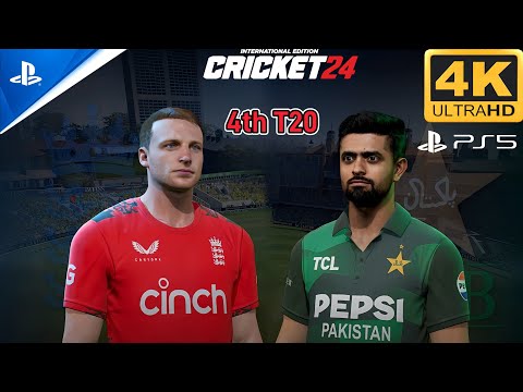 Cricket 24 (PS5) Gameplay : England vs Pakistan 4th T20 || Ar Games League