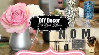 DIY Room Decor For Your Kitchen - Collab with Vasseur Beauty - MissLizHeart