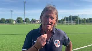 LE PAROLE DI MISTER MAURO COSSETTINI AL TERMINE DI CJARLINS MUZANE-PIACENZA