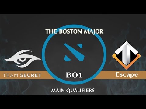 Secret vs Escape Highlights, The Boston Major 2016 - Main qualifiers EU Day 2