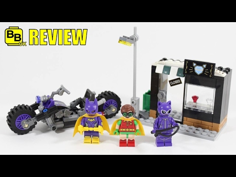 LEGO BATMAN MOVIE CATWOMAN CATCYCLE CHASE 70902 SET REVIEW Video