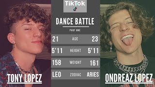 Tony Lopez VS Ondreaz Lopez | DANCE BATTLE | TikTok Compilation 2020