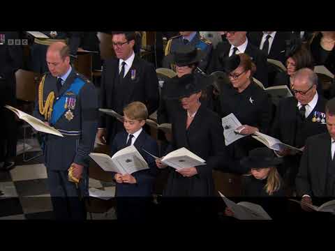 The Lord's my shepherd, I'll not want Hymn - Westminster Abbey Funeral of HM Queen Elizabeth II