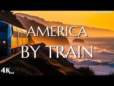 The Most EPIC Scenic Routes in America by TRAIN | 4K Travel Guide