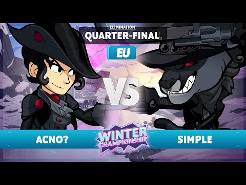 Acno? vs. simpLe - Elimination Quarter-Final - EU - Brawlhalla Winter Championship 2023