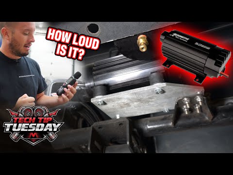 Fuel Pump too Loud? We got the cure! Tech Tip Tuesday!