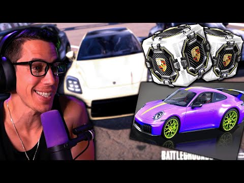 PUBG x PORSCHE CRAFTER PASS EXPLAINED & 50,000 GCOIN CRATE OPENING