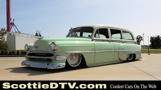 1954 Chevrolet Tin Woody Twin Turbo Hot Rod Street Cruiser Street Rod 2023 Cruisin The Coast
