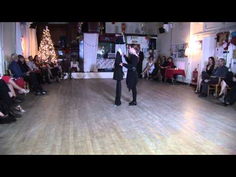 2013 Dec - Holly and Señor Broom tango to Zorro Gris