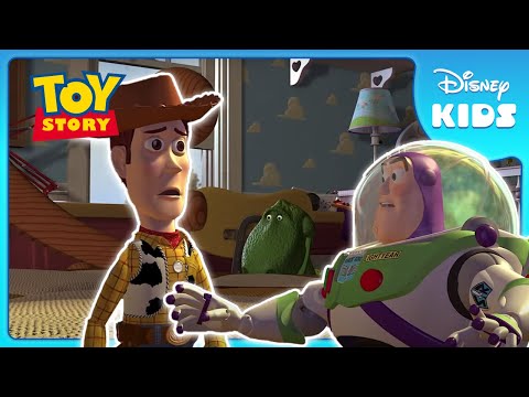 Buzz Lightyear Arrives 🚀 | Toy Story | Disney Kids