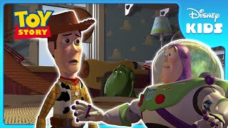 Buzz Lightyear Arrives 🚀 | Toy Story | Disney Kids