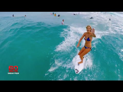 8.10 SUNDAY | From grommet to queen of the sea - Stephanie Gilmore on #60Mins.