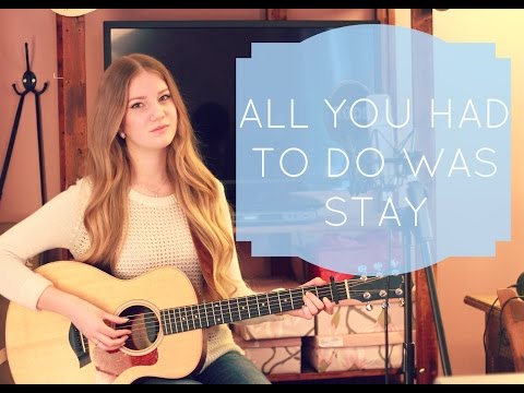 Taylor Swift - All You Had To Do Was Stay (cover by Cillan Andersson)