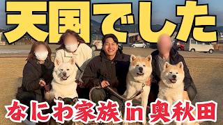 【全員初】大阪人とカナダ人が奥秋田で天国を見つけた。