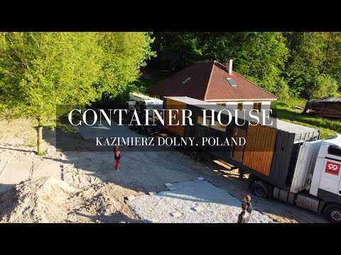 Container home made in Poland / dom kontenerowy z Polski