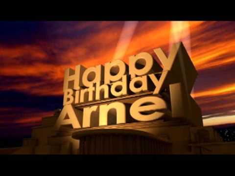 Happy Birthday Arnel